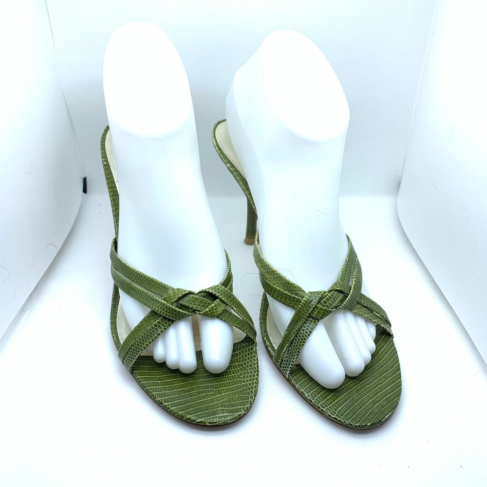 Nine West Green Sandal Size 8